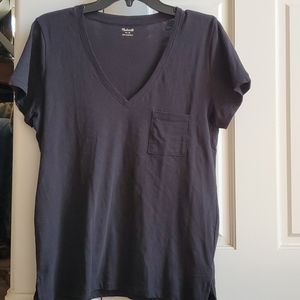 Madewell black tee